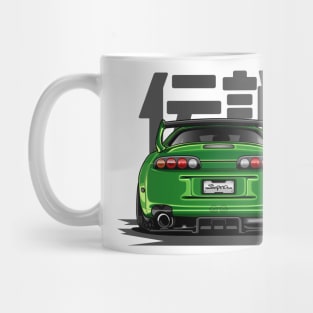 The Legend Supra MK-4 (Green Lime) Mug